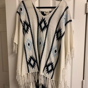 Show me your Mumu Baja fringe poncho